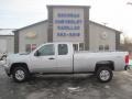 2012 Silver Ice Metallic Chevrolet Silverado 2500HD LT Extended Cab 4x4  photo #1