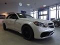 2014 Diamond White Metallic Mercedes-Benz E 63 AMG S-Model  photo #2