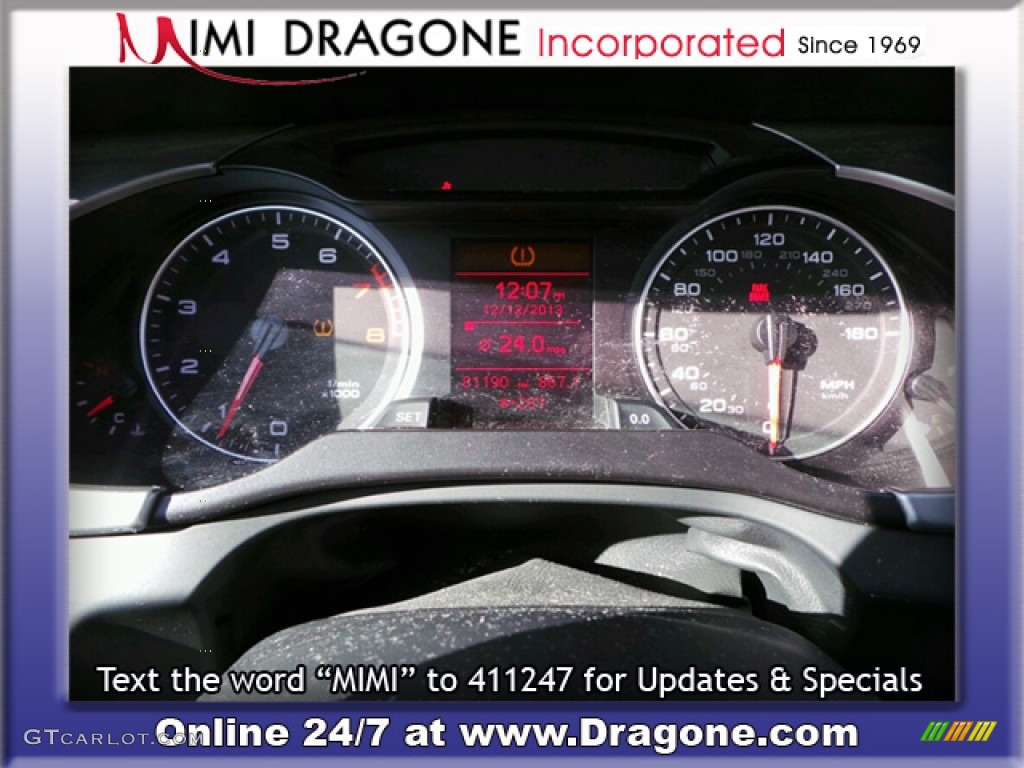 2010 A4 2.0T quattro Sedan - Ice Silver Metallic / Black photo #2