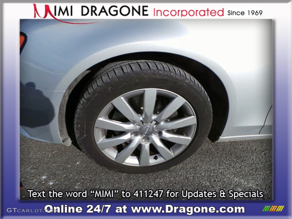 2010 A4 2.0T quattro Sedan - Ice Silver Metallic / Black photo #4