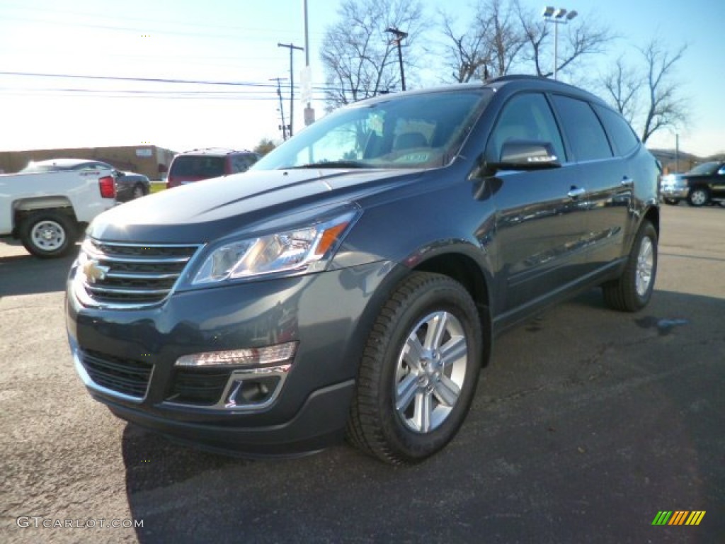 Cyber Grey Metallic 2014 Chevrolet Traverse LT AWD Exterior Photo #88820974
