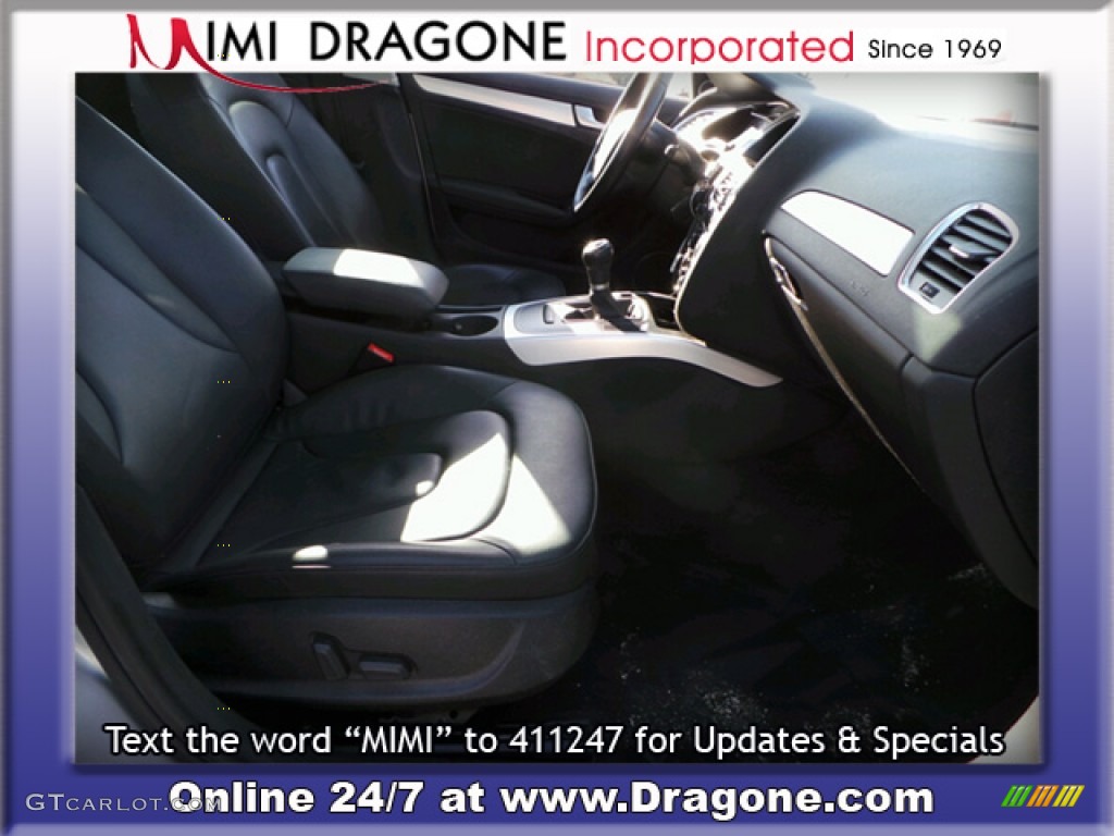 2010 A4 2.0T quattro Sedan - Ice Silver Metallic / Black photo #14