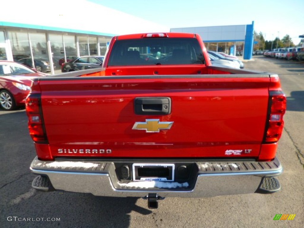 2014 Silverado 1500 LT Double Cab 4x4 - Victory Red / Jet Black photo #5