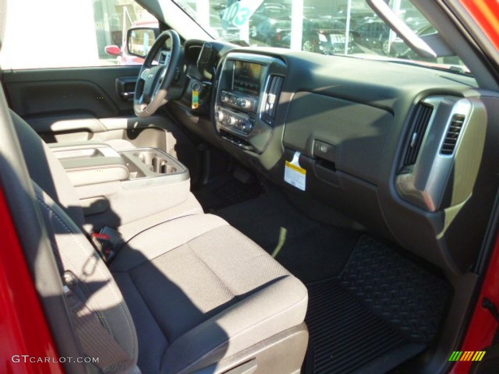 2014 Silverado 1500 LT Double Cab 4x4 - Victory Red / Jet Black photo #9