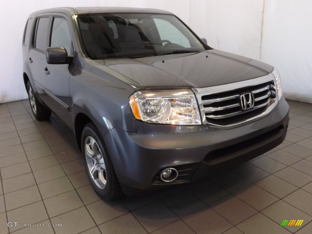 2014 Pilot EX - Modern Steel Metallic / Gray photo #1