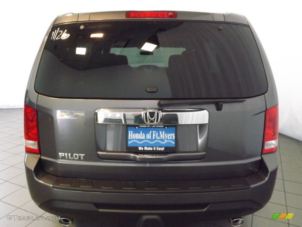 2014 Pilot EX - Modern Steel Metallic / Gray photo #7