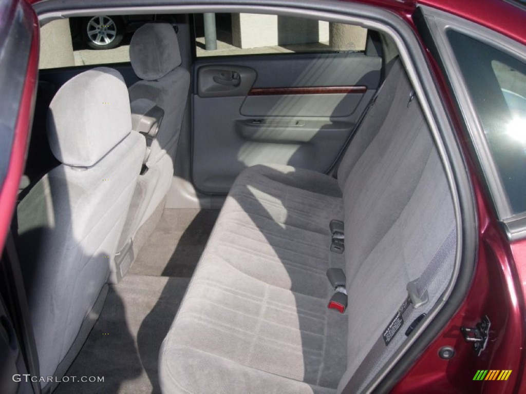 2001 Impala LS - Dark Carmine Red Metallic / Medium Gray photo #5