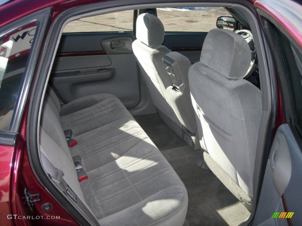 2001 Impala LS - Dark Carmine Red Metallic / Medium Gray photo #6