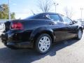 2014 Black Clear Coat Dodge Avenger SE  photo #3