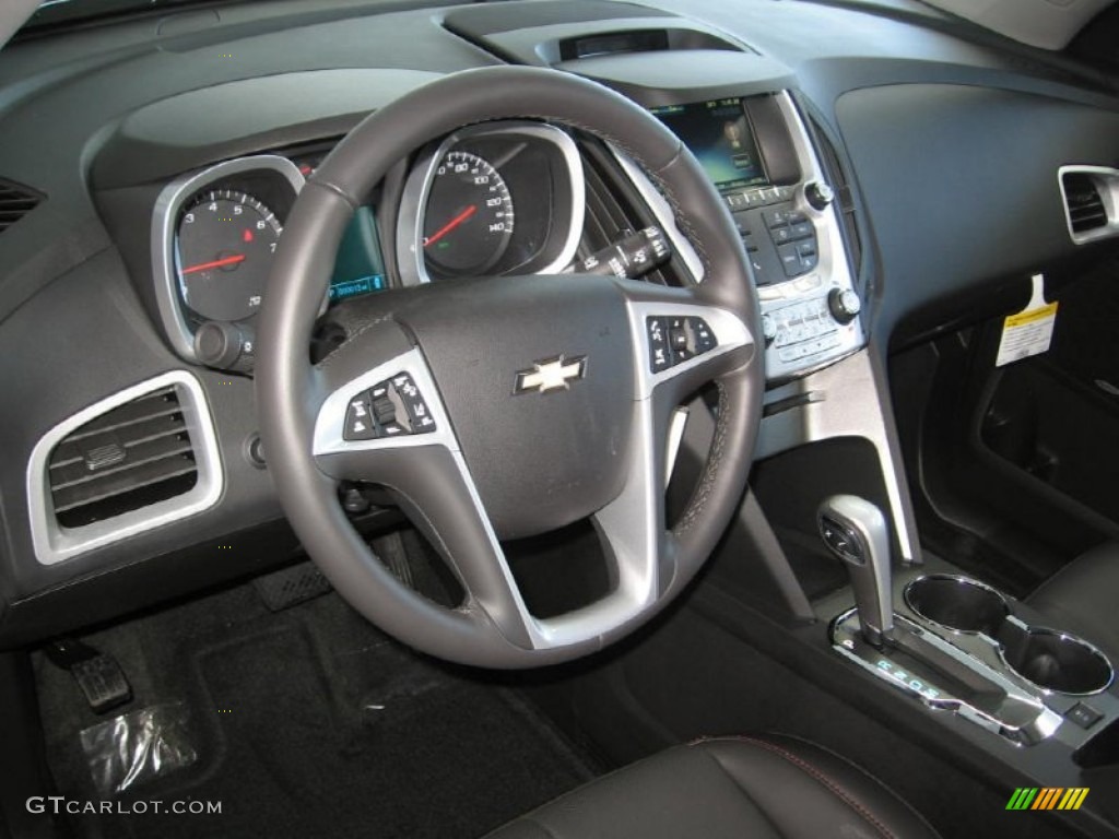 Jet Black Interior 2014 Chevrolet Equinox LTZ Photo #88824574
