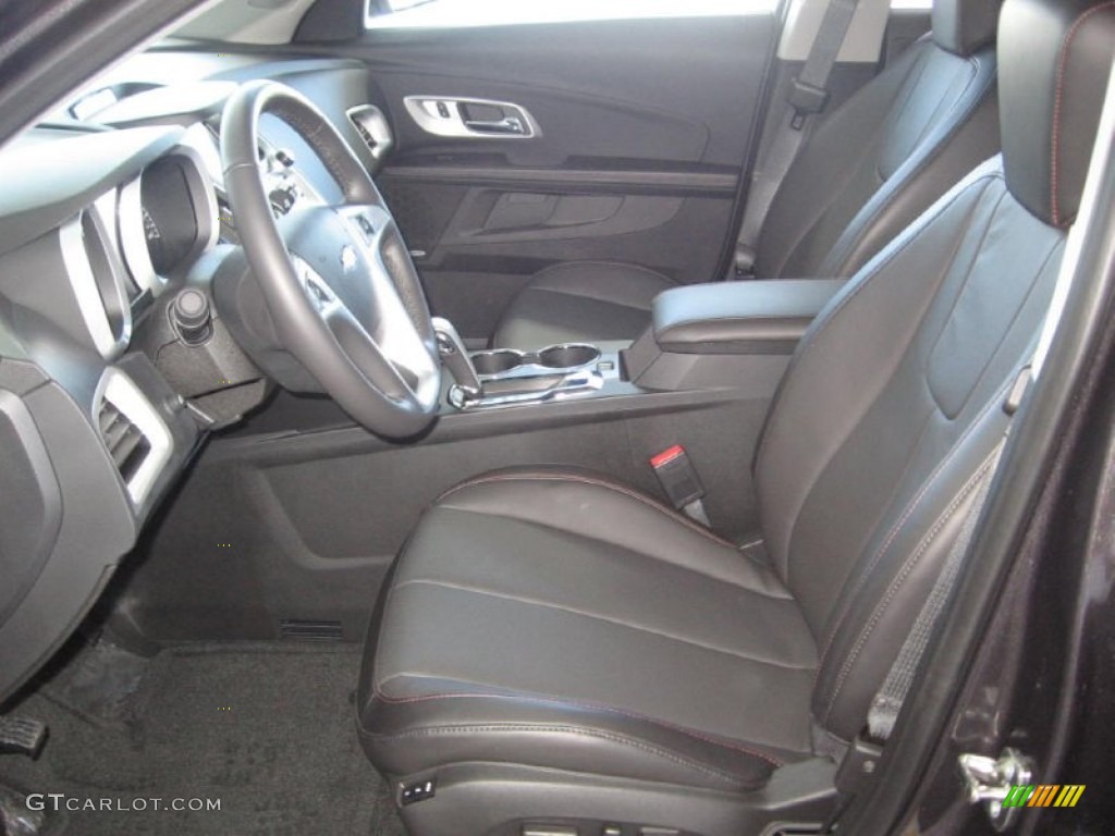 Jet Black Interior 2014 Chevrolet Equinox LTZ Photo #88824598