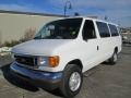 Oxford White - E Series Van E350 XLT 15 Passenger Photo No. 2