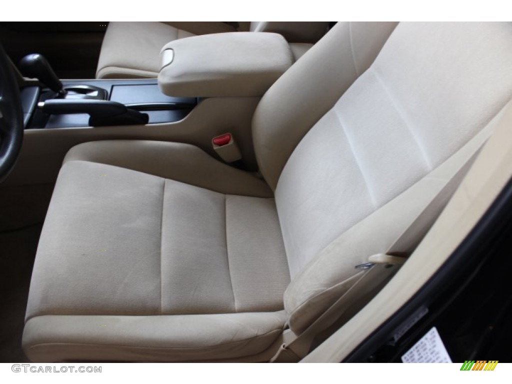 2009 Accord LX Sedan - Crystal Black Pearl / Ivory photo #12