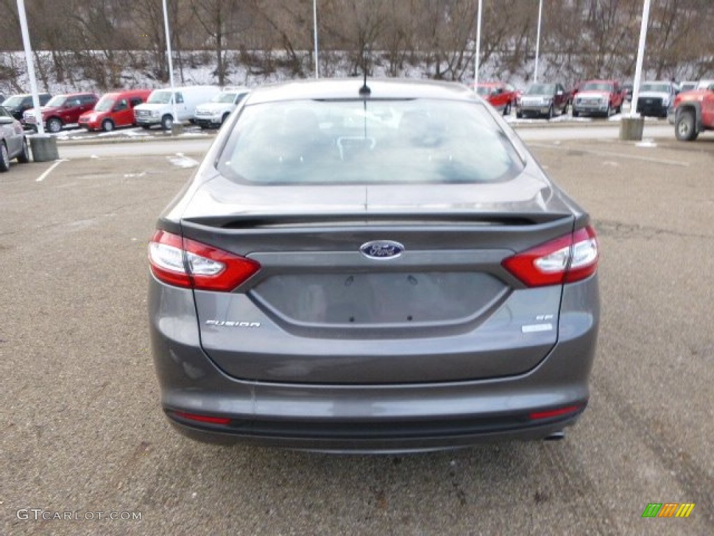 2014 Fusion SE EcoBoost - Sterling Gray / Charcoal Black photo #7