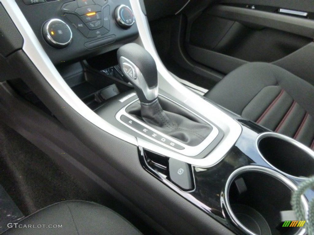 2014 Fusion SE EcoBoost - Sterling Gray / Charcoal Black photo #18