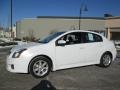 Aspen White 2010 Nissan Sentra 2.0 SR