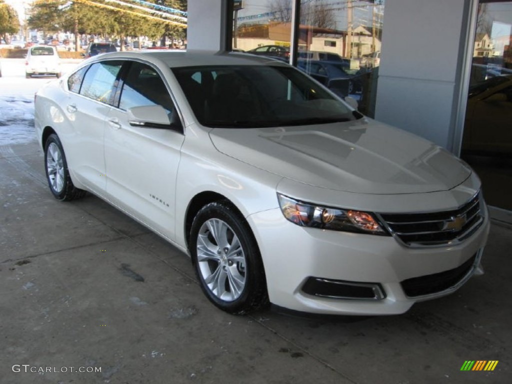2014 Impala LT - White Diamond Tricoat / Jet Black photo #1