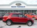 2011 Red Candy Metallic Ford Explorer XLT 4WD  photo #1