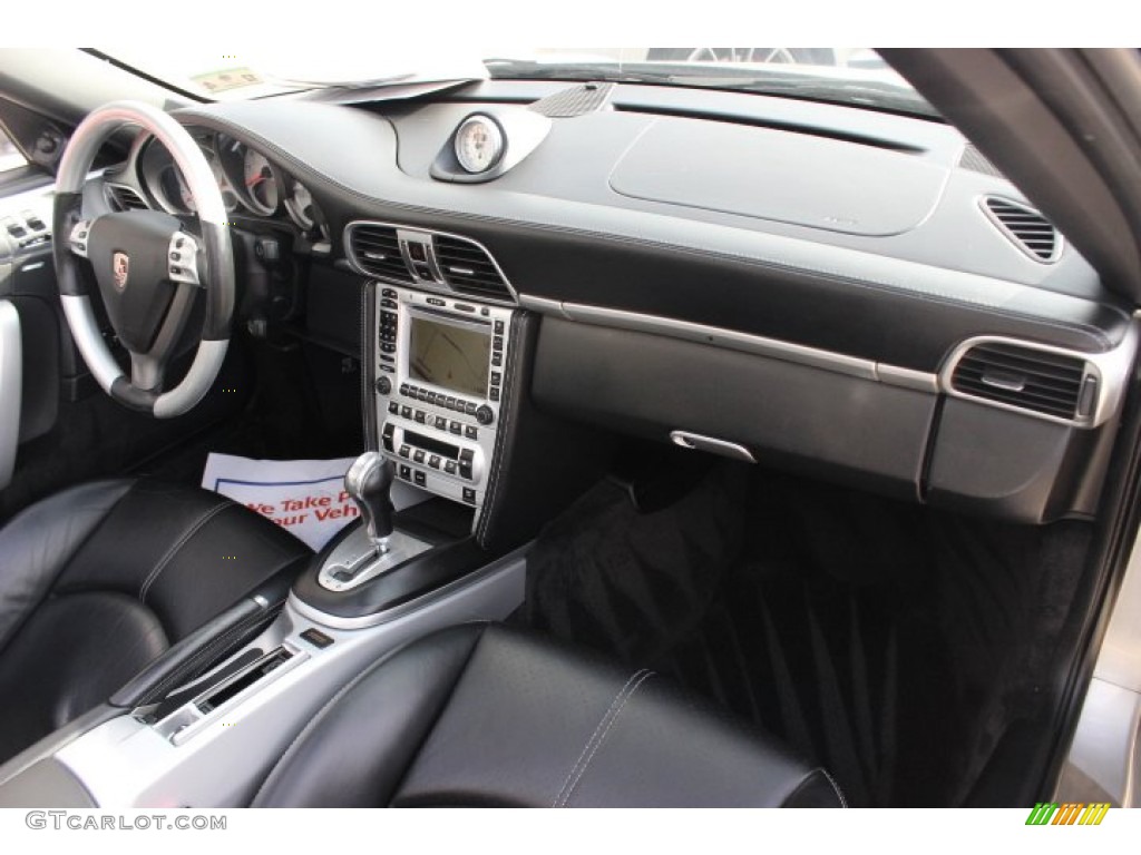 2008 911 Turbo Cabriolet - Arctic Silver Metallic / Black photo #34