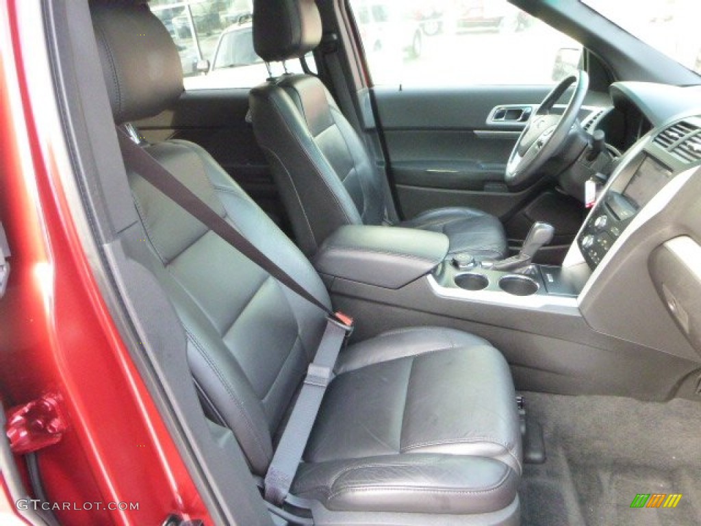 2011 Explorer XLT 4WD - Red Candy Metallic / Charcoal Black photo #10