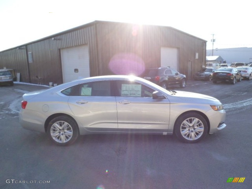 2014 Impala LS - Silver Ice Metallic / Jet Black/Dark Titanium photo #4