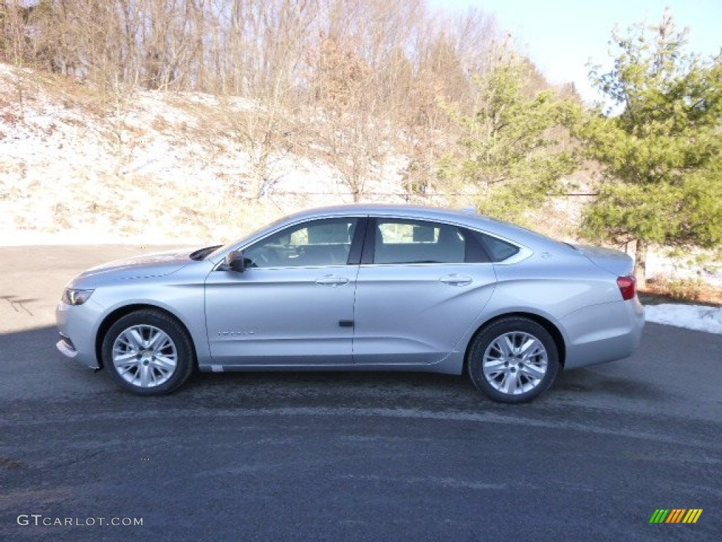 2014 Impala LS - Silver Ice Metallic / Jet Black/Dark Titanium photo #8