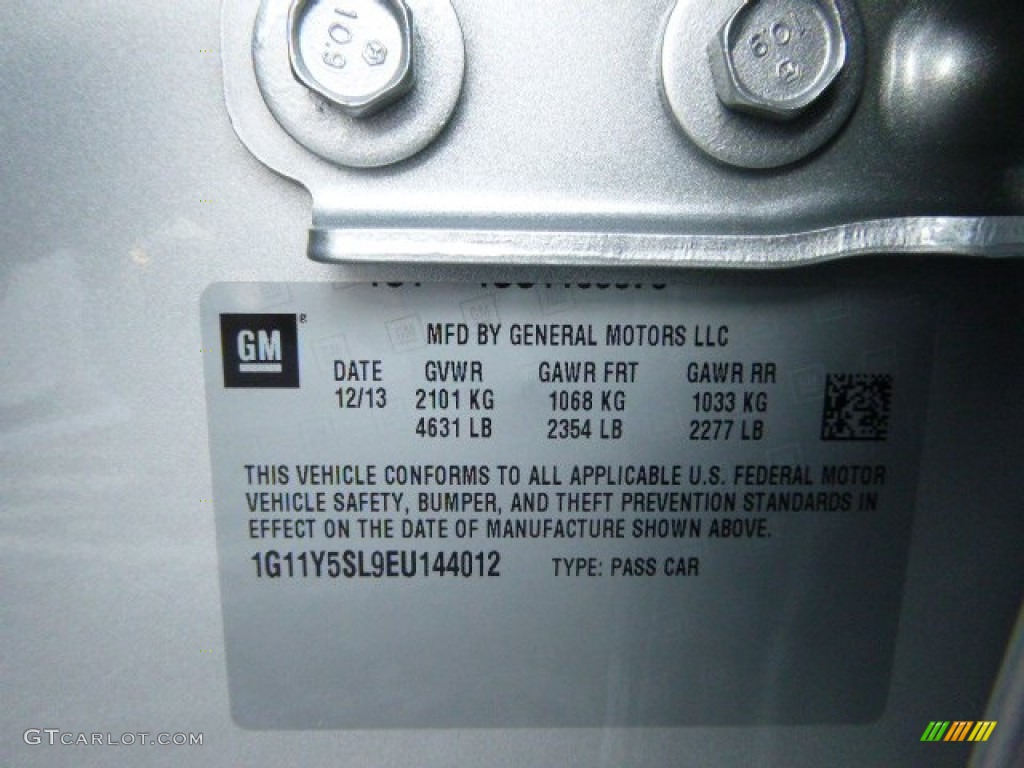 2014 Impala LS - Silver Ice Metallic / Jet Black/Dark Titanium photo #20
