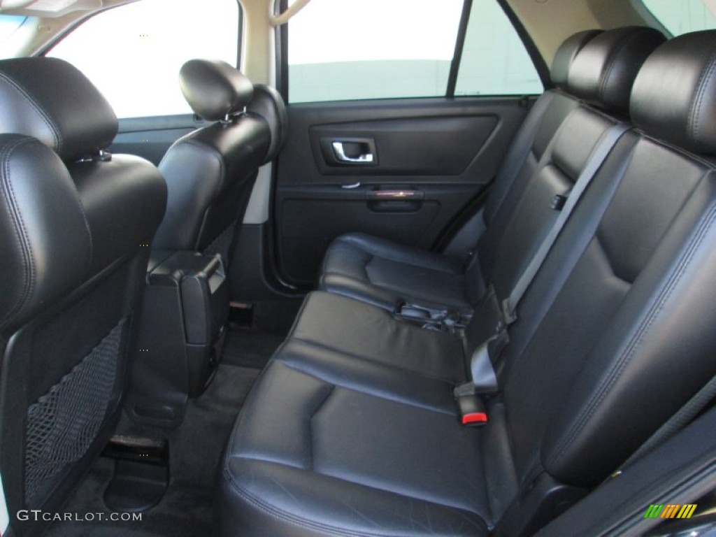 Ebony Interior 2004 Cadillac SRX V6 AWD Photo #88828603