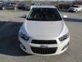 White Diamond Tricoat - Sonic LTZ Hatchback Photo No. 4