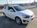 White Diamond Tricoat - Sonic LTZ Hatchback Photo No. 5