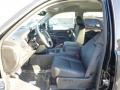Ebony Front Seat Photo for 2014 Chevrolet Silverado 2500HD #88830424