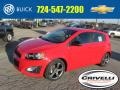 2014 Red Hot Chevrolet Sonic RS Hatchback  photo #1