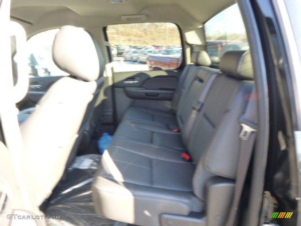2014 Chevrolet Silverado 2500HD LTZ Crew Cab 4x4 Rear Seat Photo #88830442