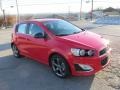 2014 Red Hot Chevrolet Sonic RS Hatchback  photo #6