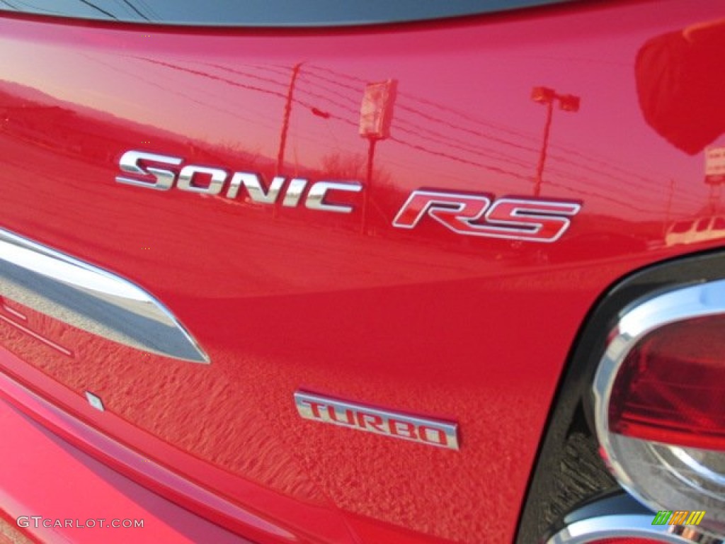 2014 Chevrolet Sonic RS Hatchback Marks and Logos Photo #88830588