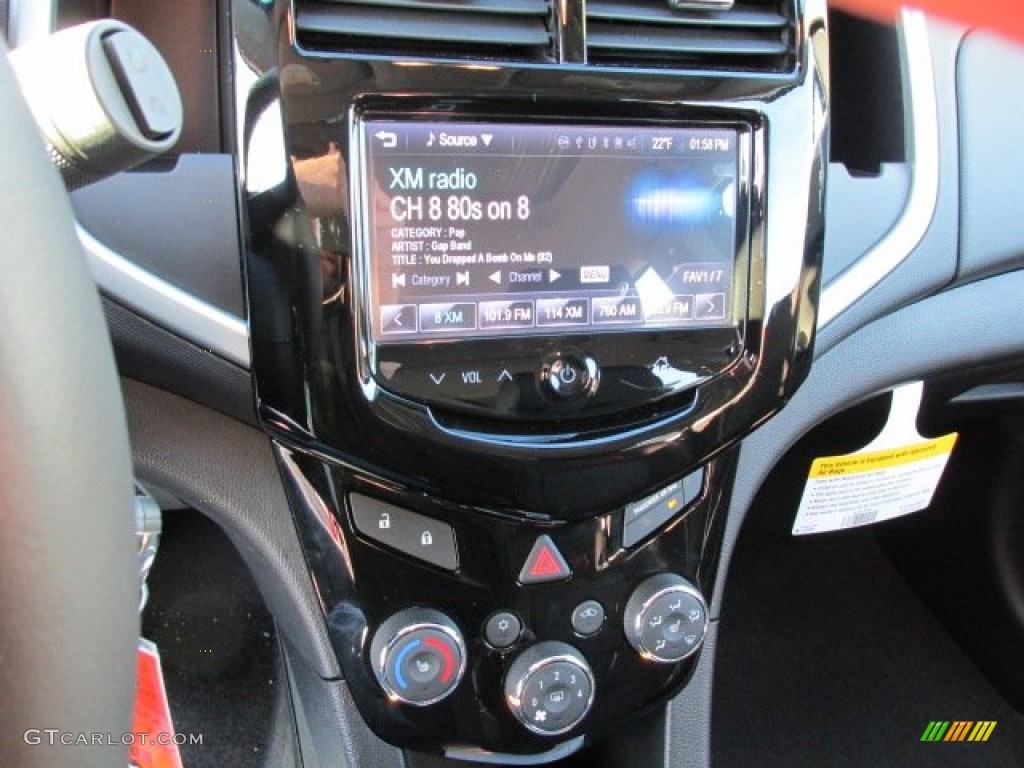 2014 Chevrolet Sonic RS Hatchback Controls Photo #88830700