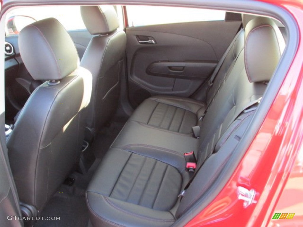 2014 Chevrolet Sonic RS Hatchback Rear Seat Photo #88830781