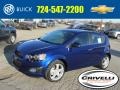 Blue Topaz Metallic 2014 Chevrolet Sonic LTZ Hatchback