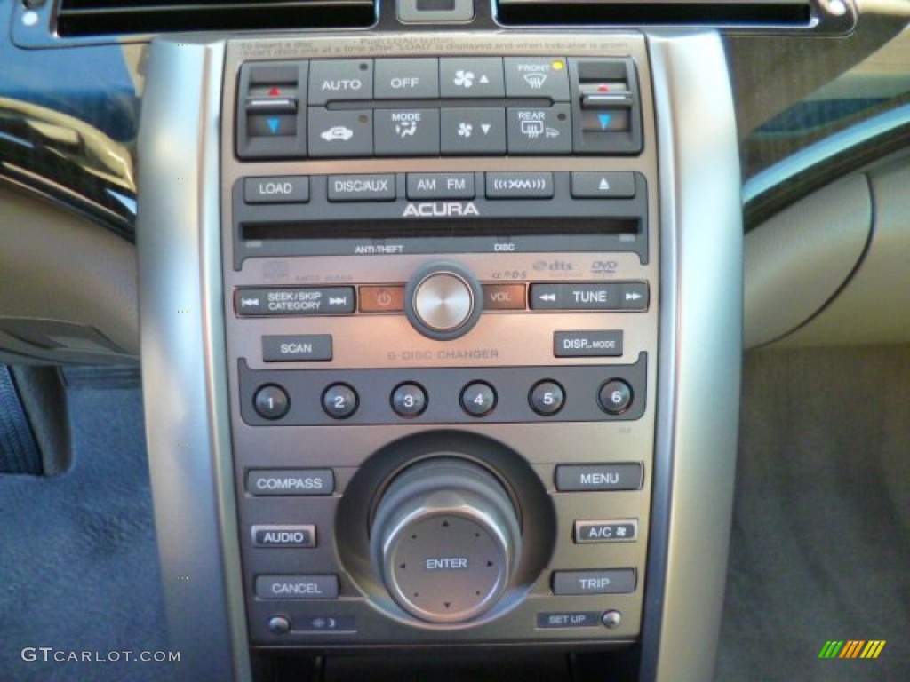 2009 Acura RL 3.7 AWD Sedan Controls Photo #88831758