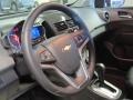 Jet Black/Dark Titanium 2014 Chevrolet Sonic LTZ Hatchback Steering Wheel