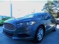 2014 Sterling Gray Ford Fusion SE  photo #1