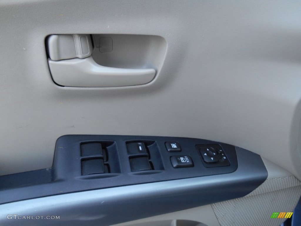 2007 Outlander LS 4WD - Deep Blue Metallic / Beige photo #8