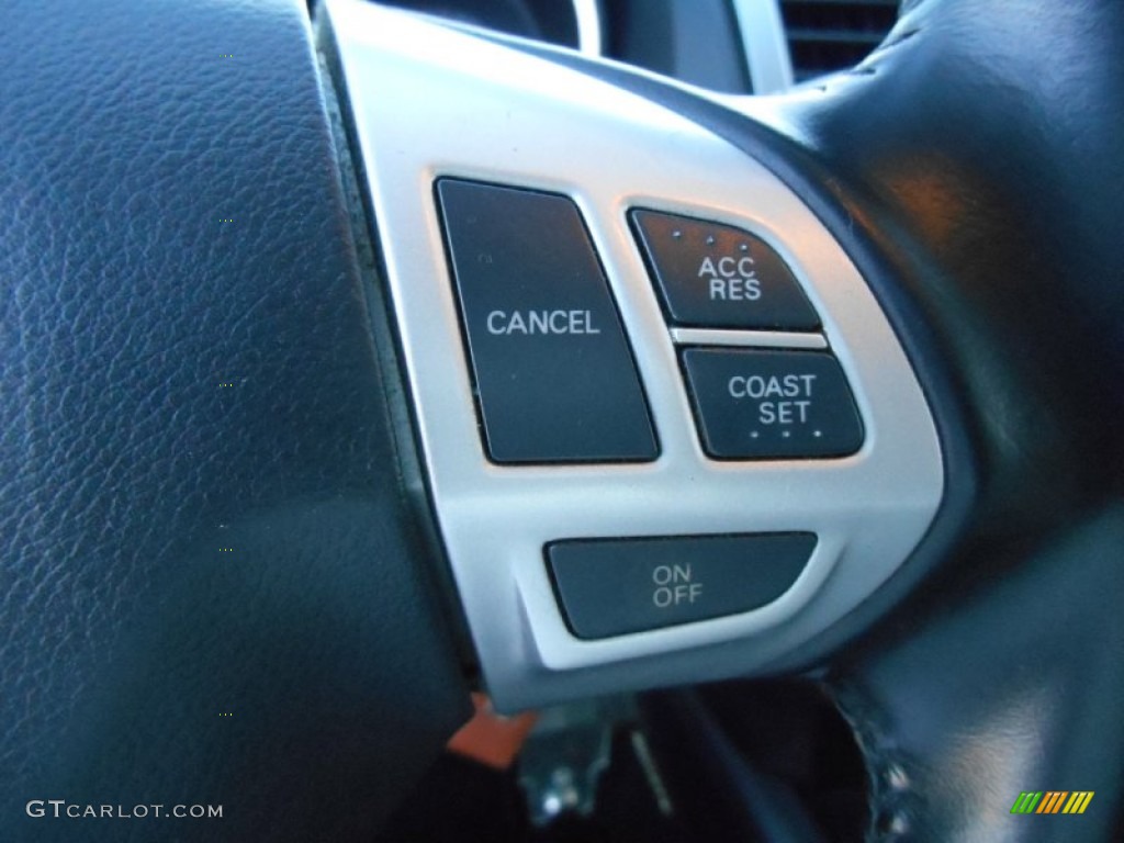 2007 Outlander LS 4WD - Deep Blue Metallic / Beige photo #14
