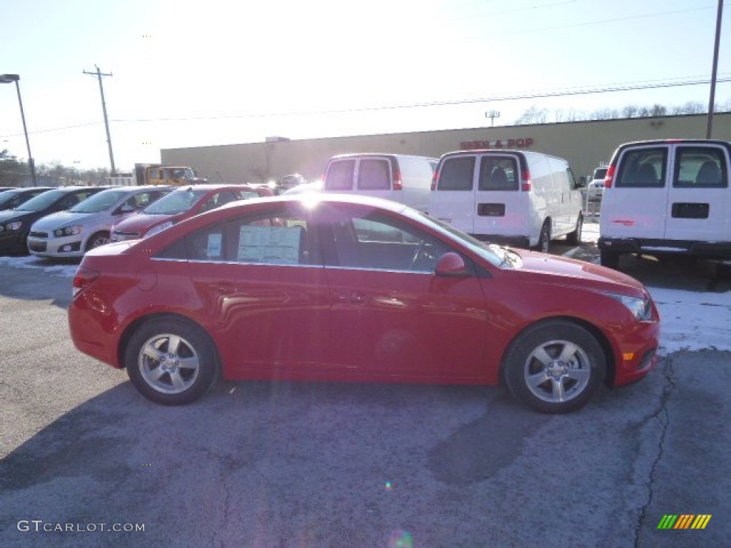 2014 Cruze LT - Red Hot / Jet Black photo #4