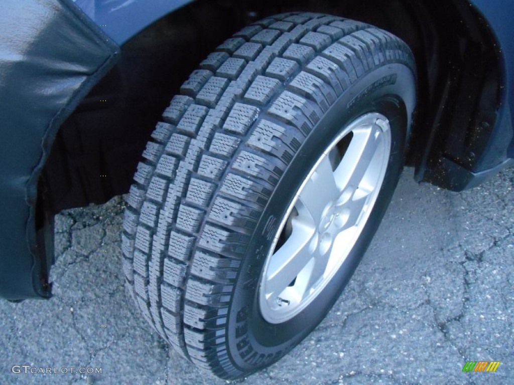 2007 Outlander LS 4WD - Deep Blue Metallic / Beige photo #25
