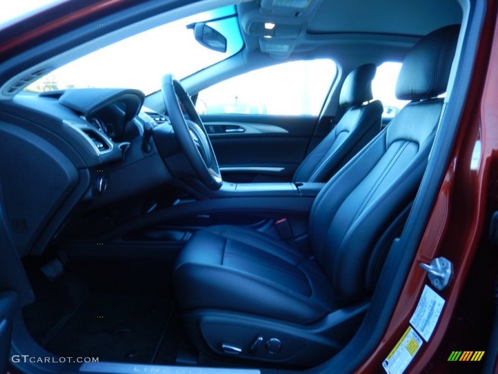 Charcoal Black Interior 2014 Lincoln MKZ Hybrid Photo #88833091