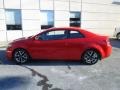 2010 Racing Red Kia Forte Koup SX  photo #9