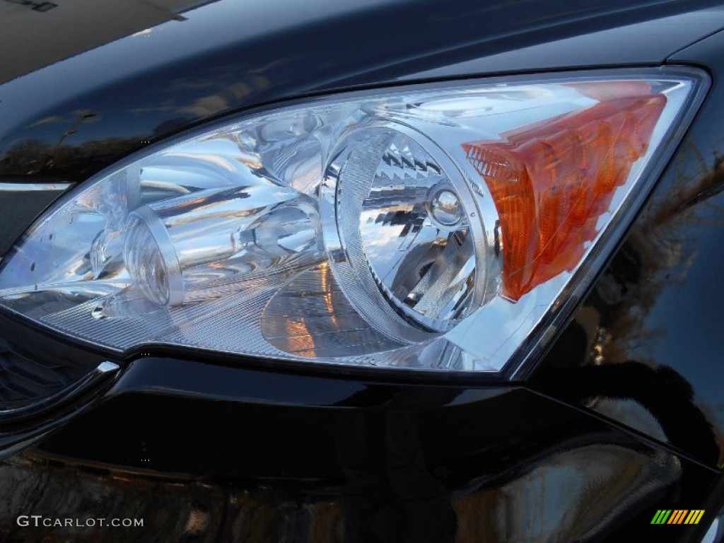 2011 CR-V EX 4WD - Crystal Black Pearl / Gray photo #29