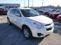 2014 White Diamond Tricoat Chevrolet Equinox LT AWD  photo #3