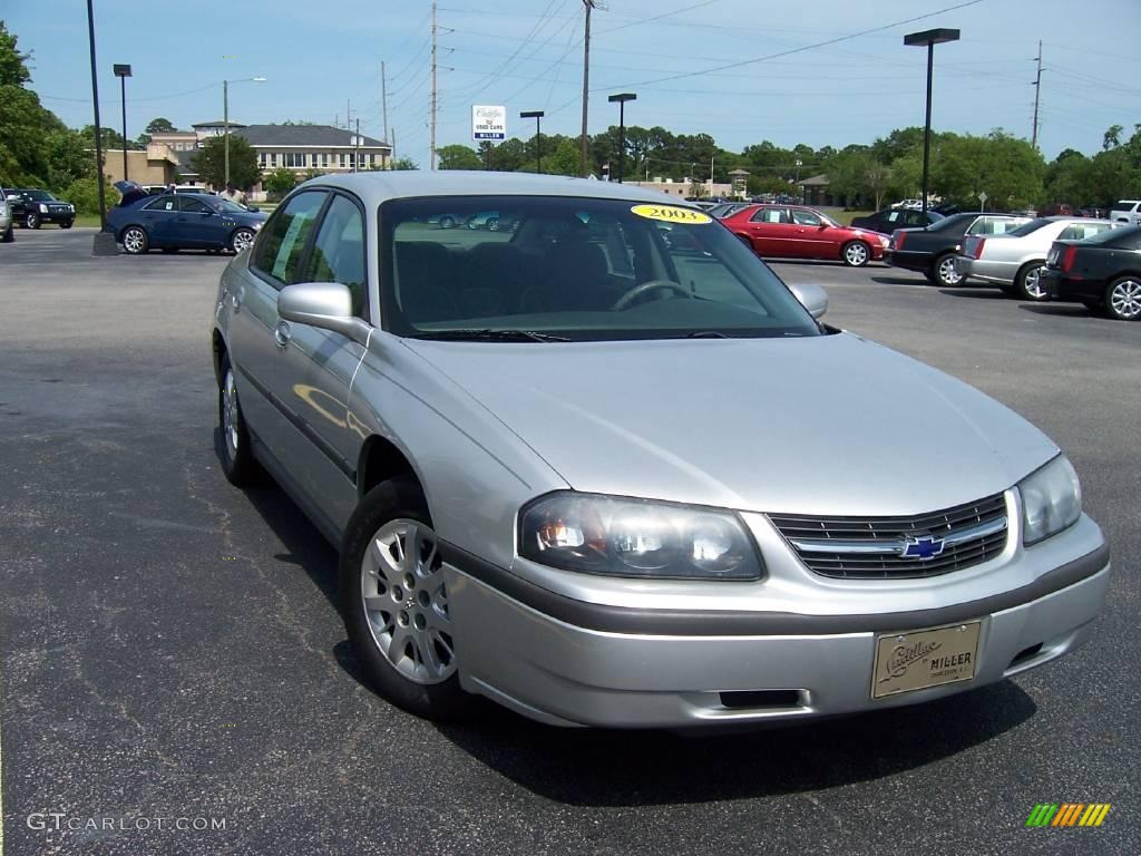 2003 Impala  - Galaxy Silver Metallic / Medium Gray photo #1
